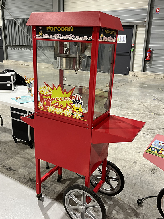 Chariot à Pop Corn